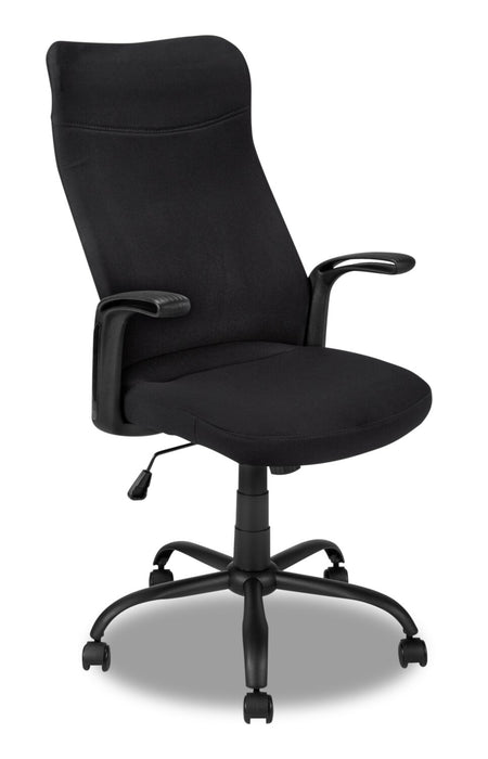 Roman 23\" Ergonomically Designed Office Chair - Black
