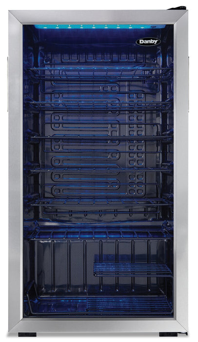 Danby 17.5\" 3.3 Cu. Ft. Single-Door Wine Cooler - Stainless - DWC036A1BSSDB-6