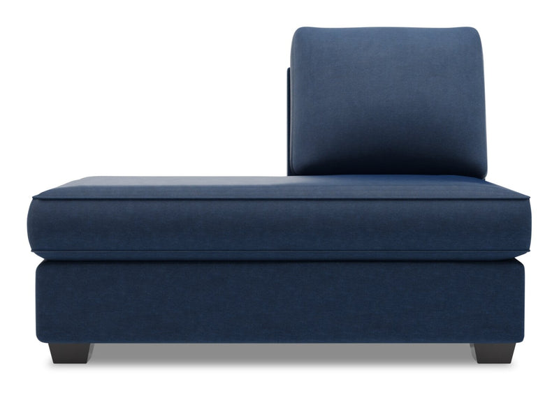 Sofa Lab Roll LAF Chaise Return - Pax Navy