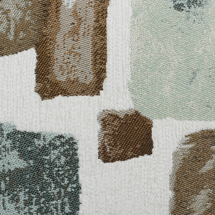 Made in Canada Nofia 2-Piece Right-Facing Chenille Fabric Sectional with  Accent Pillows and Wood Legs - Charcoal Grey