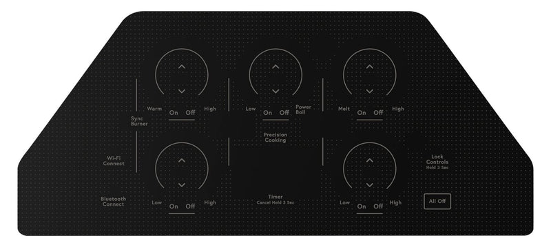 Cafe 30\" 5-Element Electric Cooktop - Black - CEP90301TBB