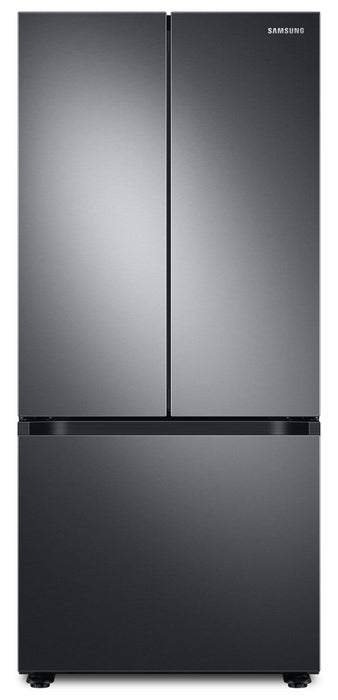 Samsung 30\" 22.1 Cu. Ft. French-Door Refrigerator - Black Stainless Steel - RF22A4111SG/AA