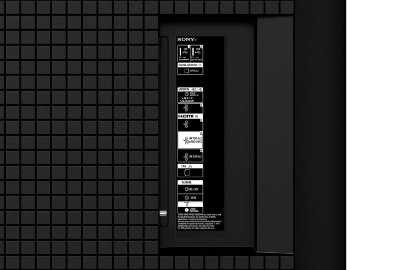 SONY 65\" Bravia XR Full Array LED 4K UHD HDR IMAX® Enhanced XR Motionflow 120Hz Exclusive Features for PlayStation®5 Google TV (XR65X90L)