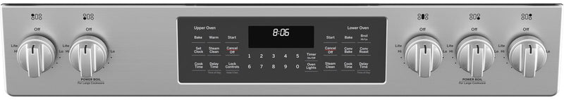 GE 4.3 Cu. Ft. Gas Range with Steam Clean and Edge To Edge Cooktop - Stainless Steel - JCGSS86SPSS
