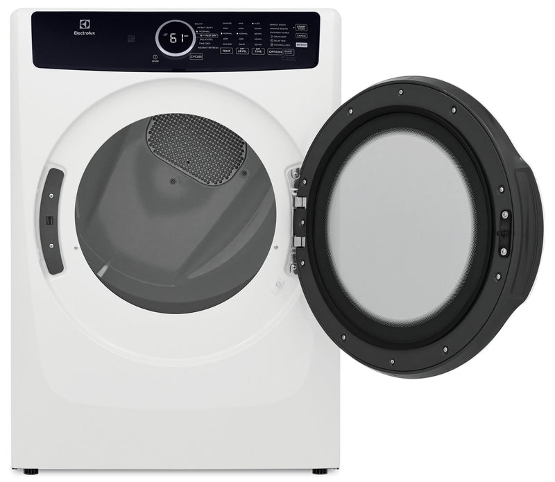 Electrolux 8 Cu. Ft. Gas Dryer with Steam - White - Stackable - ELFG7437AW