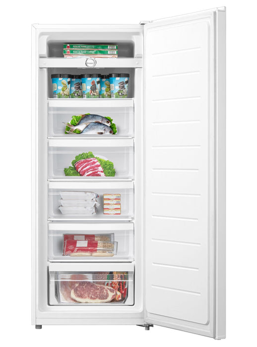 Midea 6.9 Cu. Ft. Convertible Upright Refrigerator-Freezer - MRU07B3AWW 