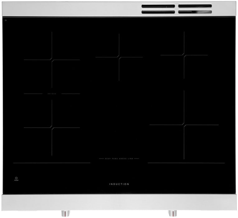 Frigidaire Professional 6.2 Cu. Ft. Induction Range With Total Convection and Easy-to-Clean Cooktop - Smudge-Proof® Stainless Steel - PCFI308CAF