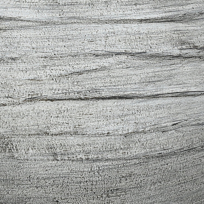 27\" Grey Textured Resin Table Lamp