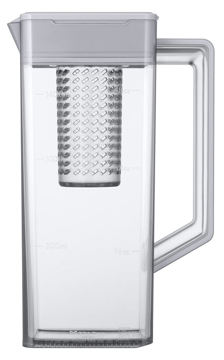 Samsung 36\" 28.8 Cu. Ft. Bespoke 4-Door with Beverage Centre Refrigerator - Stainless Steel - RF29BB8600QLAA