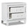 ["Max Bedside 2-Drawer Nightstand, 30##PACKAGEDETAILSquot;W x 30##PACKAGEDETAILSquot;H, Glam - White"]