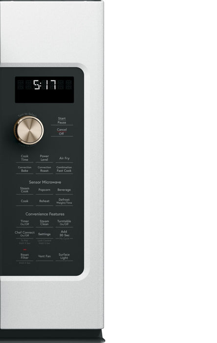 Cafe 1.7 Cu. Ft. Over-the-Range Microwave with Convection and Air Fry - Matte White - CVM517P4RW2