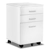 Clayton 15.75\" 3-Drawer Filing Cabinet - White