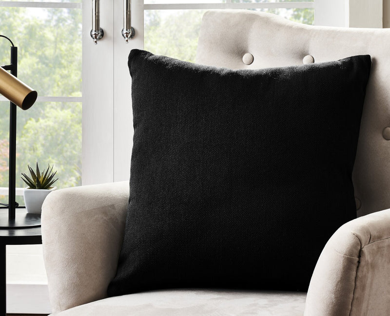 Indoor/Outdoor Classic Accent Pillow - Black 