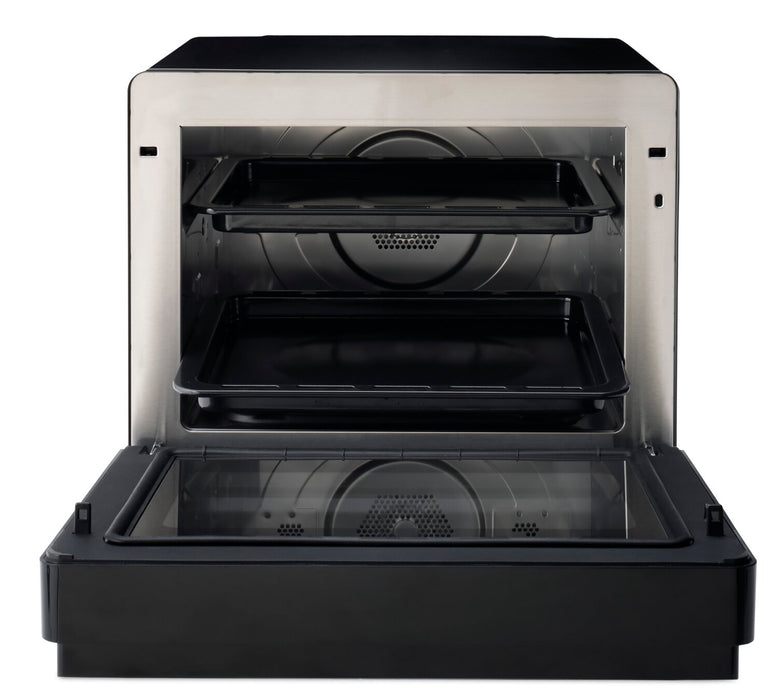 Panasonic 0.7 Cu. Ft. Countertop Microwave with Combination Steam Oven and Healthy Air Fry - Black - NUSC180B