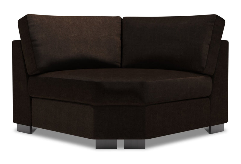 Sofa Lab Track Curved Wedge - Luxury Chocolate