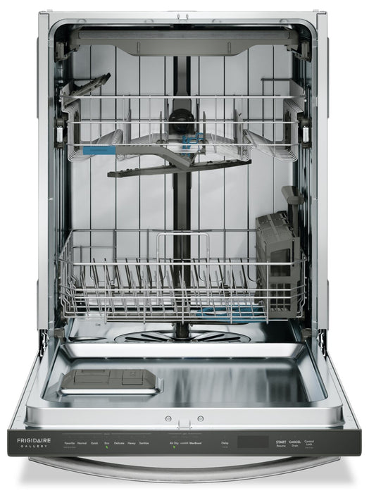 Frigidaire Gallery 24\" 47 dBA Built-In Top-Control Dishwasher - Smudge-Proof™ Stainless Steel - GDSH4715AF