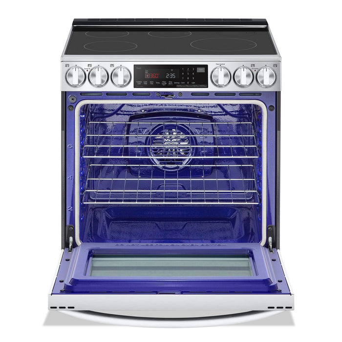 LG 6.3 Cu. Ft. Smart Induction Range with Instaview & Air Fry - Smudge Proof Stainless Steel - LSIL6336F