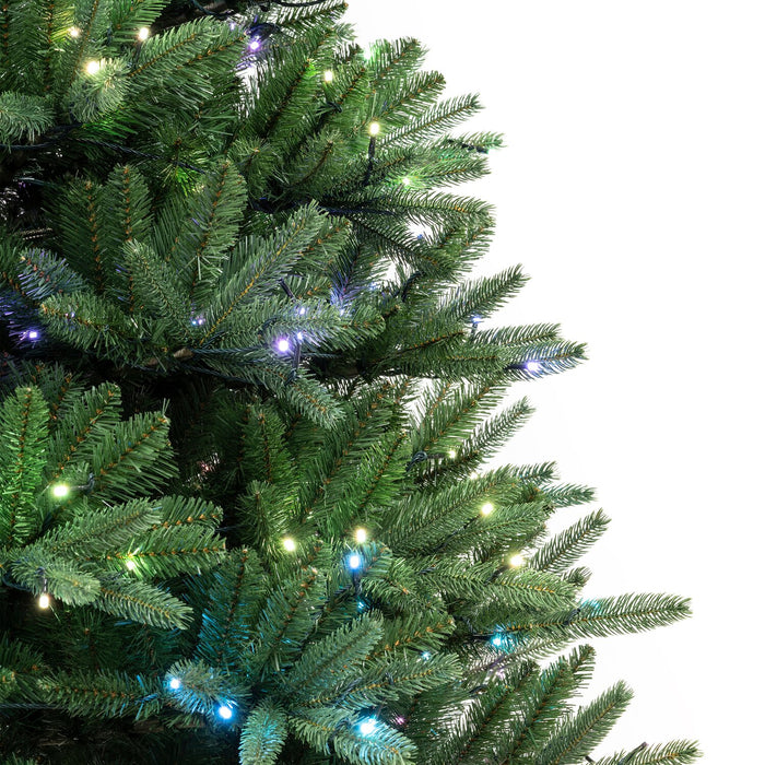 Twinkly 7.5’ App-Controlled Pre-Lit Christmas Tree with LED Lights - TWT400SPP-BUS