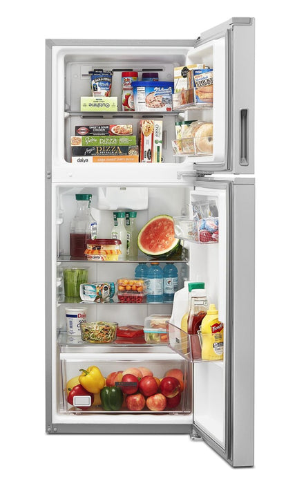 Whirlpool 24\" 11.6 Cu. Ft. Top-Mount Refrigerator - Fingerprint-Resistant Stainless Finish - WRT112CZJZ
