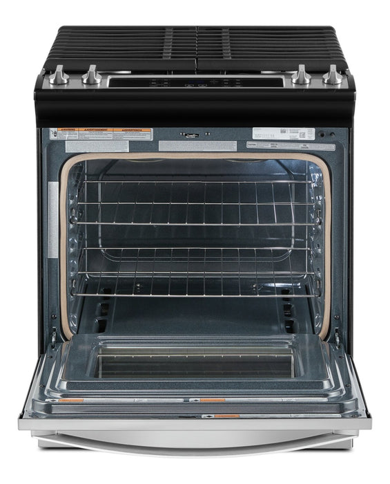 Whirlpool 5 Cu. Ft. Gas Range with Self-Clean - Stainless Steel - WEG515S0LS