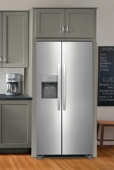 Frigidaire 33\" 22.3 Cu. Ft. Standard-Depth Side-by-Side Refrigerator - Stainless Steel - FRSS2323AS