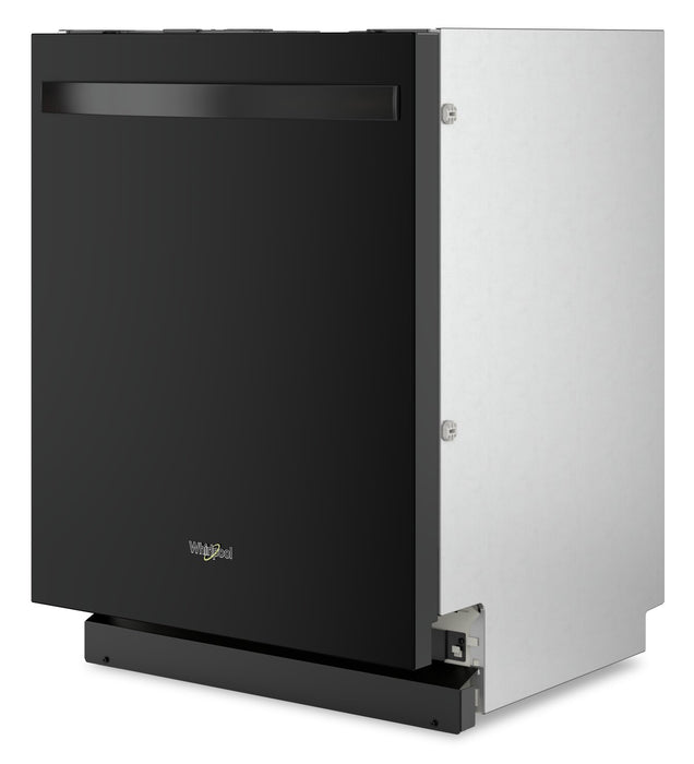 Whirlpool 24\" 44 dBA Built-In Top-Control Dishwasher - Black - WDT550SAPB