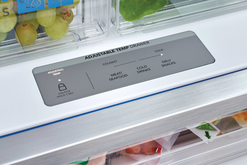 Frigidaire Gallery 36\" 27.8 Cu. Ft. Standard-Depth French-Door Refrigerator - Smudge-Proof® Stainless Steel - GRFS2853AF