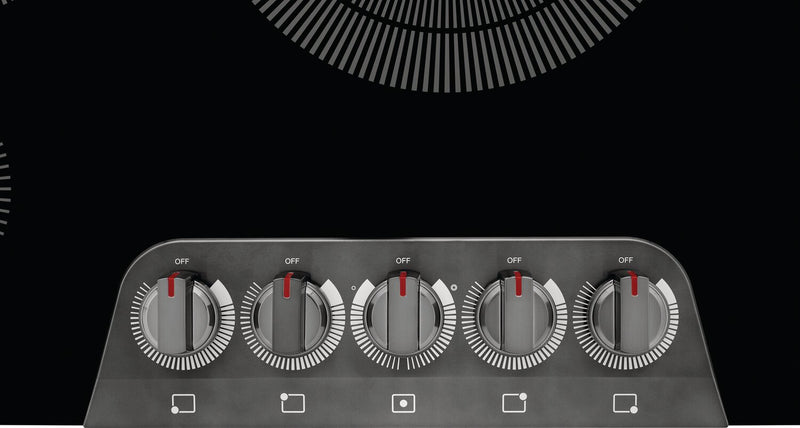 Frigidaire Gallery 36\" 5-Element Electric Cooktop - Black Stainless Steel\t - GCCE3670AD