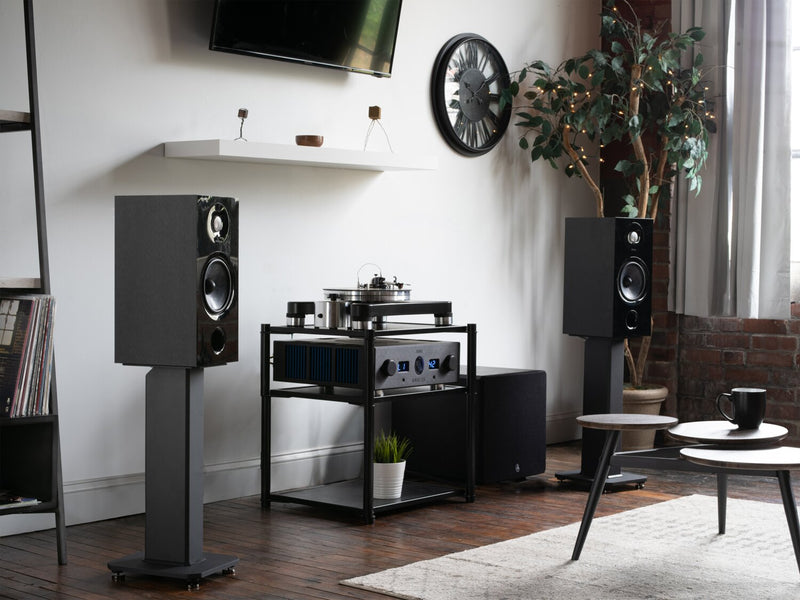 Kanto Living 22\" SX Fillable Speaker Floor Stands - SX22