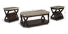 Radi 3-Piece Coffee and Two End Tables Package 