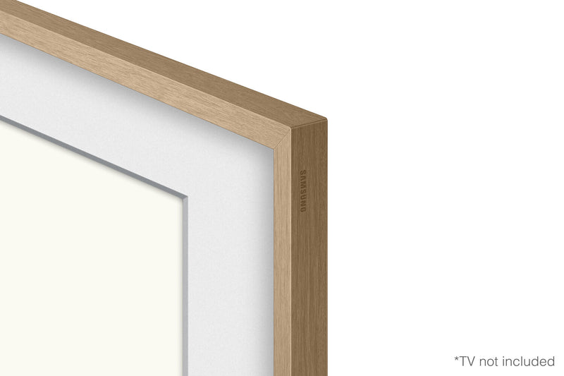 Samsung Customizable Bezel for 43\" The Frame TV - Modern Teak