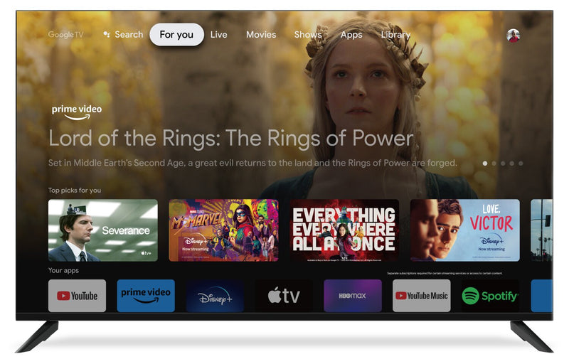 RCA 75\" 4K HDR Smart Google TV 