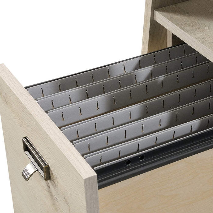  Kyree 59.06\" Executive Office Desk with 4-Drawers - Chalked Chestnut