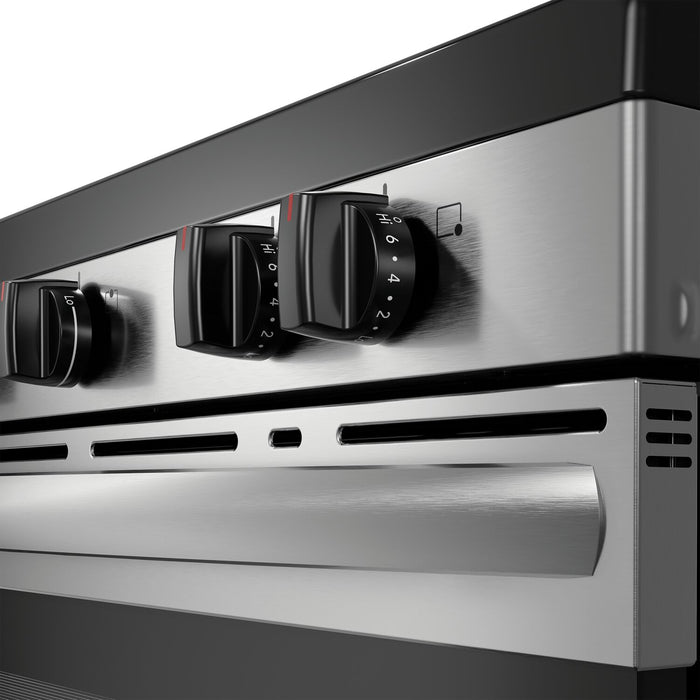Frigidaire 5.3 Cu. Ft. Electric Range With Quick Boil Element and Five-Element Cooktop - Stainless Steel - FCRE305CBS