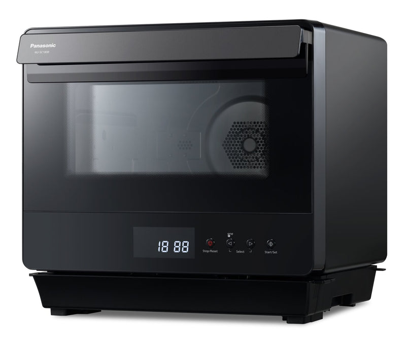 Panasonic 0.7 Cu. Ft. Countertop Microwave with Combination Steam Oven and Healthy Air Fry - Black - NUSC180B