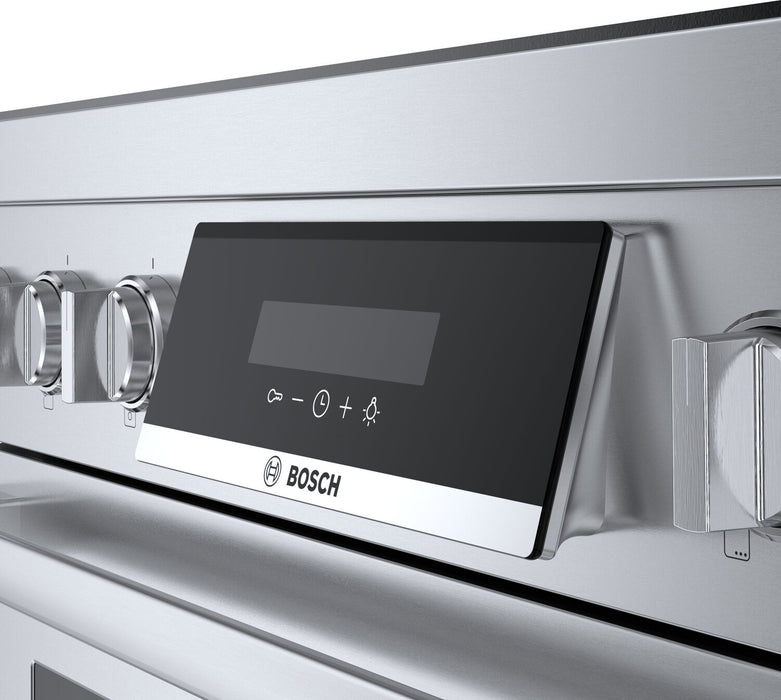 Bosch 800 Series 3.7 Cu. Ft. Electric Induction Range - HIS8655C 