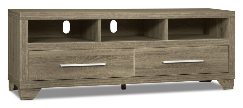 Glendale 99\" 4-Piece Entertainment Centre with Storage and Cable Management for TVs up to 65\"- Grey