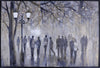 Street Walk – 56.5\" x 38.5\"