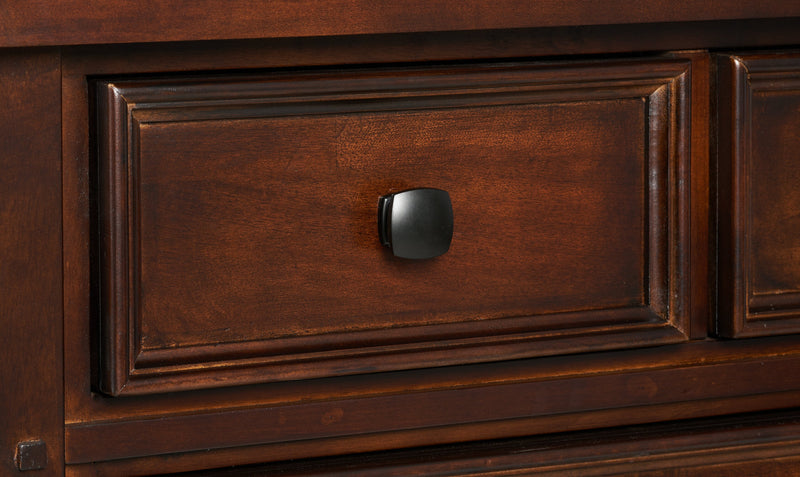 Sonoma Bedroom Chest of Drawers, 6-Drawer, 38\"W x 54\"H - Mango Brown