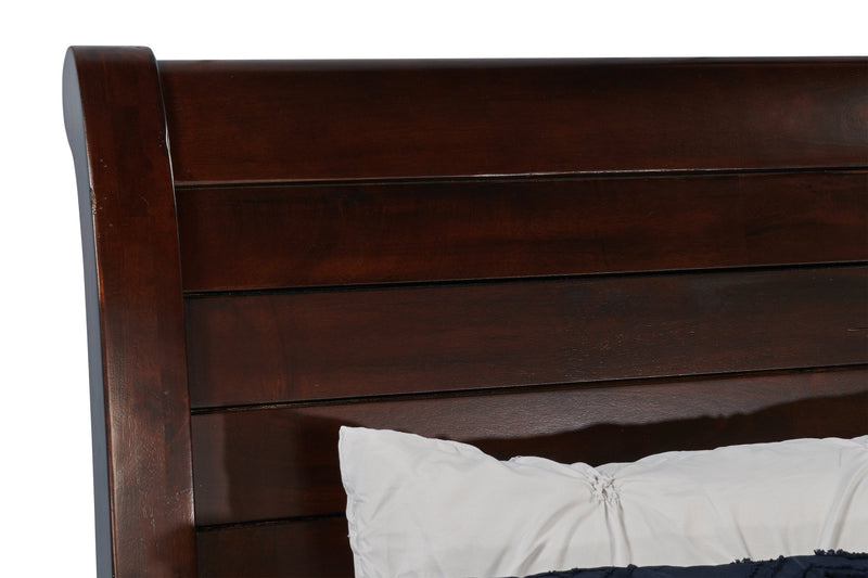 Sonoma 6pc Bedroom Set with Storage Bed, Dresser, Mirror & Nightstand, Mango Brown - Queen Size