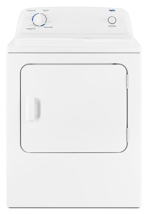 Inglis 4.4 Cu. Ft. I.E.C. Top-Load Washer and 6.5 Cu. Ft. Electric Dryer – White