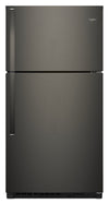 Whirlpool 33\" 21 Cu. Ft. Top-Mount Refrigerator - Black Stainless - WRT541SZHV