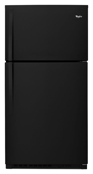 Whirlpool 33\" 21.3 Cu. Ft. Top-Mount Refrigerator - Black - WRT541SZDB