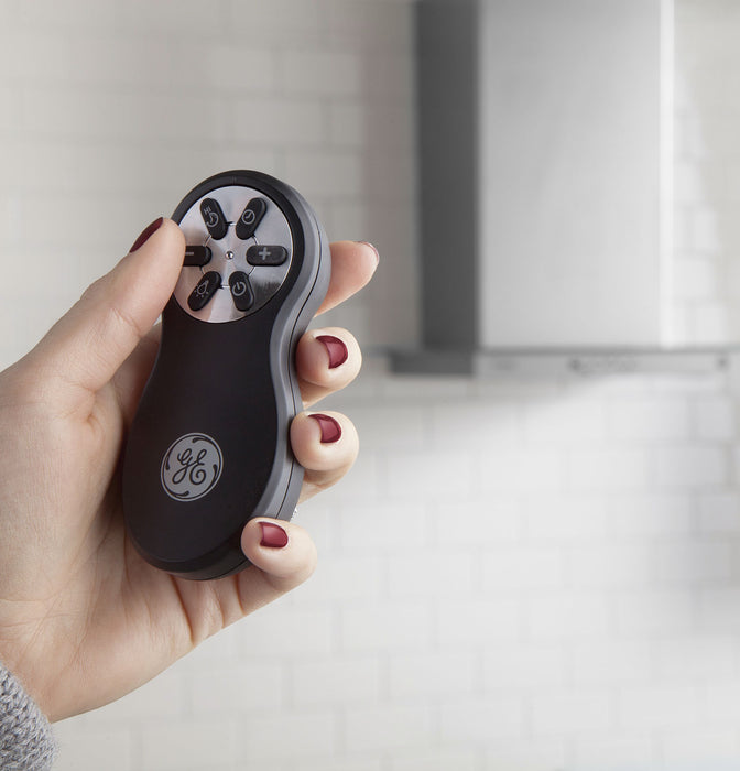 GE 30\" Wall-Mount Glass Canopy Chimney Range Hood – PVW7301SJSSC