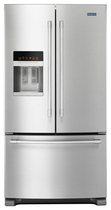 Maytag 36\" 25 Cu. Ft. French-Door Refrigerator - Fingerprint Resistant Stainless Steel - MFI2570FEZ