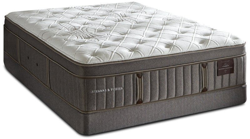 Stearns & Foster Wynford Plush Euro-Top Low-Profile Split Queen Mattress Set
