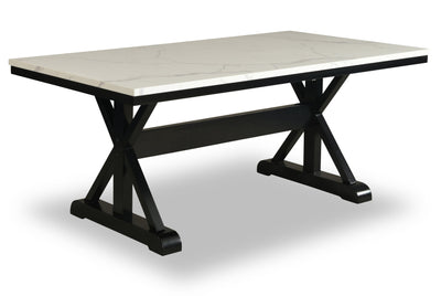 Verona Rectangular Dining Table with Trestle Base 