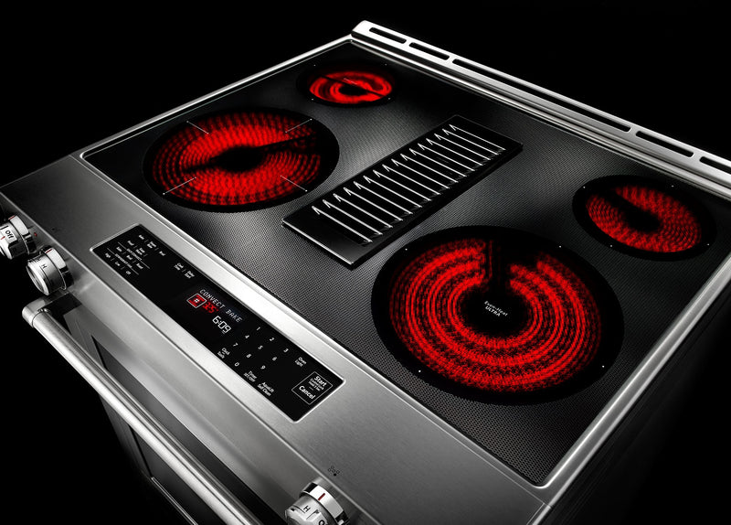 KitchenAid 6.4 Cu. Ft. Electric Range with AquaLift® and Self-Clean - Stainless Steel - KSEG950ESS