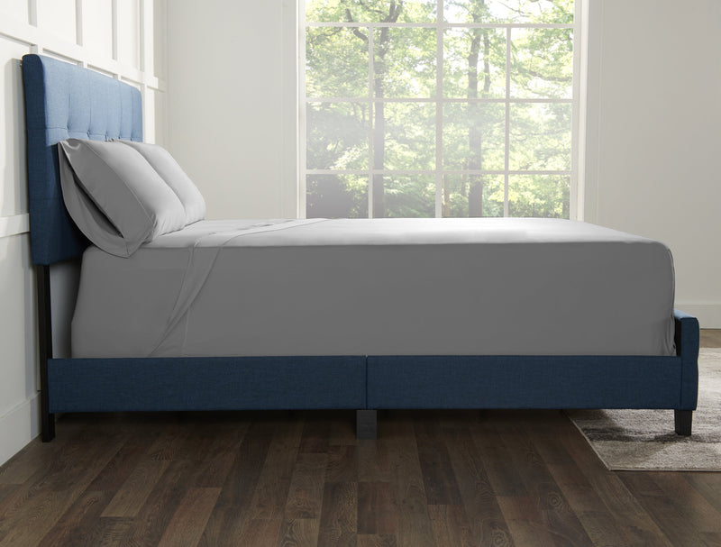 BEDGEAR Ver-Tex™ Performance 5-Piece King Split Sheet Set - Light Grey