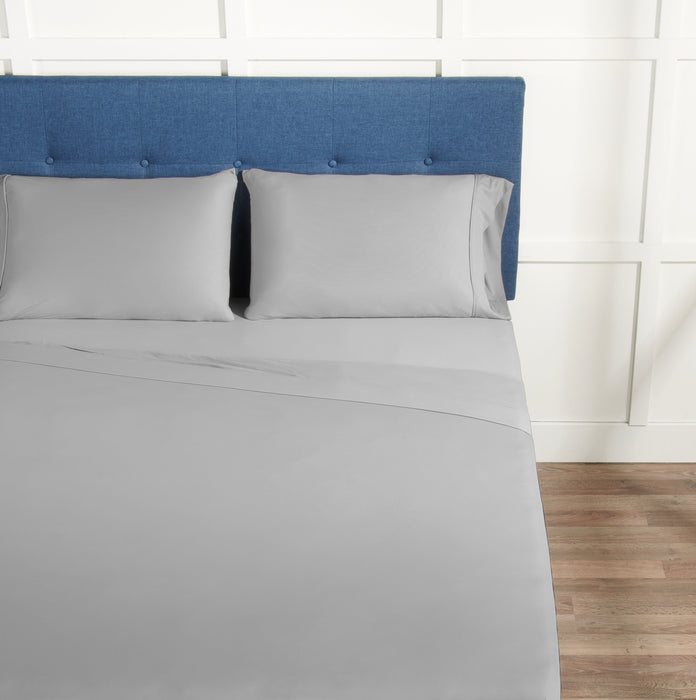 BEDGEAR Ver-Tex™ Performance 4-Piece King Sheet Set - Light Grey